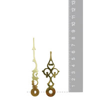 Gold Serpentine Euroshaft Quartz Hands (80mm & 59mm) image
