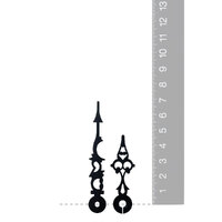 Black Serpentine Euroshaft Quartz Hands (69mm & 47mm) image
