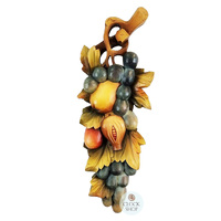 Hand Carved Hanging Fruit Medley By Thomas Eyring (Small) image