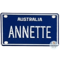 Name Plate - Annette
