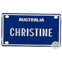 Name Plate - Christine