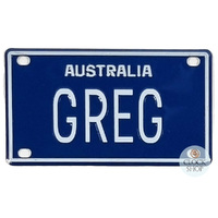 Name Plate - Greg
