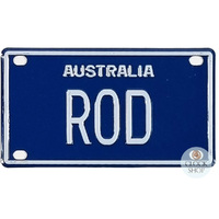 Name Plate - Rod