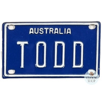 Name Plate - Todd