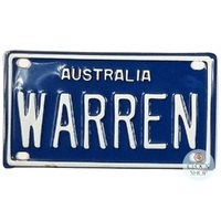 Name Plate - Warren
