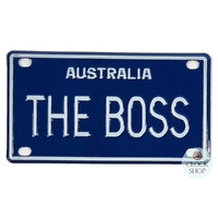 Name Plate - The Boss