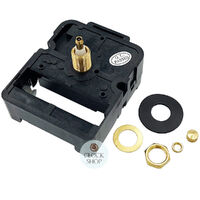 High Torque Euroshaft Sweep Quartz Clock Movement By TAKANE (22mm Shaft) image