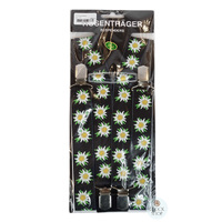 German Suspenders (Black Edelweiss) image