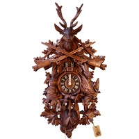 Carved After The Hunt Scene Cuckoo Clock 100cm By HÖNES