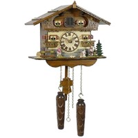 Chalet Acordian Player with Dog and Girl - Trenkle - 439 Q HZZG