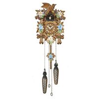 Carved Leaf with Handpainted Flowers - Trenkle - 411 Q
