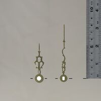 Gold Quartz Hands Ornate 75mm / 50mm
