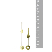 Gold Quartz Hands Spade 73mm / 55mm