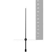 Black Euroshaft Quartz Seconds Hand (89mm) image