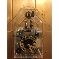 SKELETON 1 DAY MUSICAL 26CM CUCKOO CLOCK BY SCHNEIDER