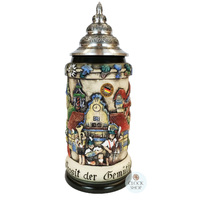 Oktoberfest Panorama Rustic Beer Stein 0.75L By KING image