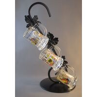 Gw - Iron Holder For 6 Brandy Mugs