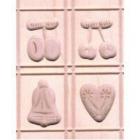 Springerle Mold 2x2 Springtime
