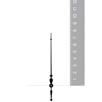 Black Euroshaft Quartz Seconds Hand (76mm) image