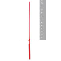 Red Euroshaft Quartz Seconds Hand (125mm) image