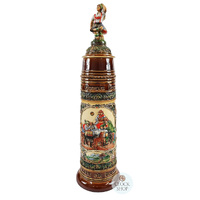 12 Litre Collectors Edition German Beer Stein By KING (small crack) image