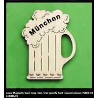 Magnet - Beer Stein Wood