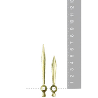 Gold Pointer Euroshaft Quartz Hands (67mm & 48mm) image