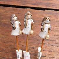 Snowmen On A Stick 30cm