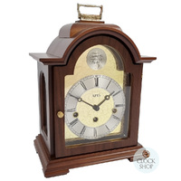 30cm Walnut Mechanical Table Clock With Westminster Chime By AMS image