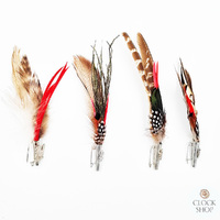 Feather Hat Pin- Assorted Designs image