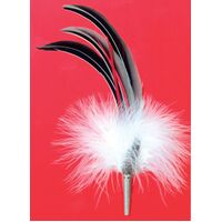 Hat Pin Feather 20cm