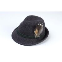 Grey Tirol Hat Size 54