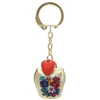 Bells - Key Ring Heart Hanging