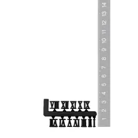 9mm Black Roman Numerals
