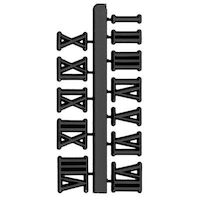20mm Black Roman Numerals image
