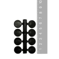 15mm Black Numeral Dots (Set Of 8)