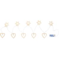 Fairy Lights Hearts And Star