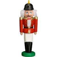 Nut Cracker - Soldier Red 9cm Yellow Hat