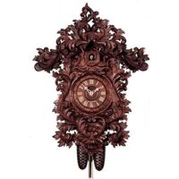 CARVED ORNATE 54CM CUCKOO CLOCK BY HONES