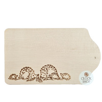 Wooden Chopping Board (Hedgehogs) image