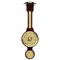 Traditional Walnut Thermo/Baro/Hygro - Fischer - 6903.12