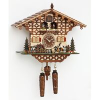 Chalet Wood Chopper & Water Wheel - Trenkle - 4212 QMT HZZG