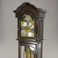 TRIPLE CHIME JAPAN BLACK GRANDMOTHER CLOCK - MADE IN AUSTRALIA