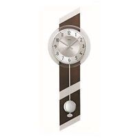 Black with Silver Round Dial & Pendulum