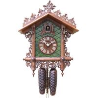 Railroad House 8 Day Mechanical Cuckoo Clock 40cm By ROMBA image