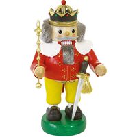 33cm Red & Yellow King Nutcracker By Richard Glässer image