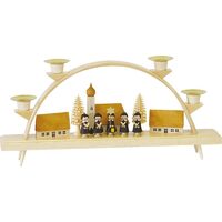 32cm Christmas Carollers Candle Arch By Richard Glässer image