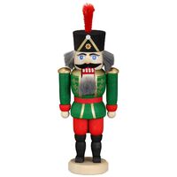 Nut Cracker - Hussar Green 12cm