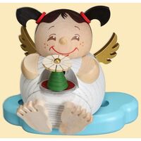 Smoker - 10cm Ball Angel with Pyramid