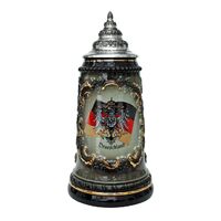 Coat of Arms with Flags .5lt - King - 455/S